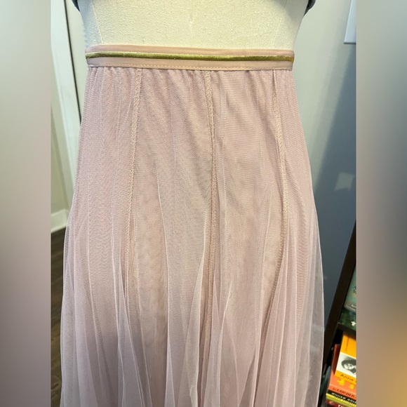 Chicwish Soft Pink A-Line Tulle Maxi Skirt - Picture 4 of 8